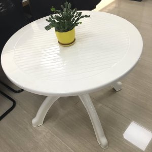 Wholesale Prices Plastic Round Table Deck for Beach Resort Hotel Restaurant